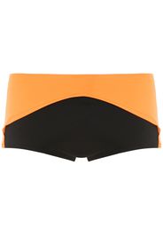 Amir Slama color block trunks - Black