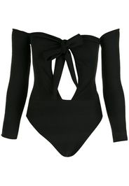 Amir Slama cut-out bodysuit - Black