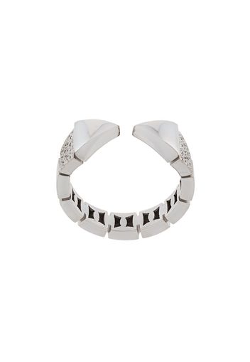 Anapsara thin open ring - Metallic