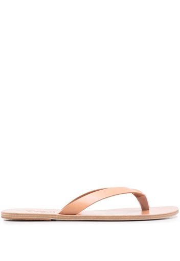 Ancient Greek Sandals Hero leather flip-flops - Neutrals