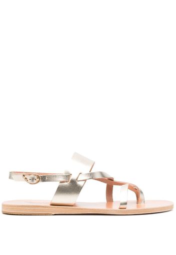 Ancient Greek Sandals Alethea metallic-effect sandals - Gold