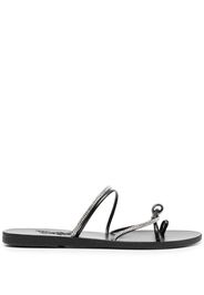 Ancient Greek Sandals Fantasia crystal-embellished slides - Black