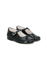 Andanines Shoes buckle strap ballerinas - Black