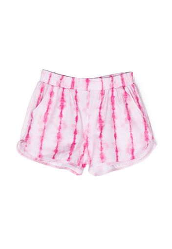Andorine tie-dye print shorts - Pink