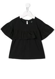 Andorine ruffle T-shirt - Black