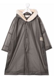 Andorine hooded rain coat - Grey