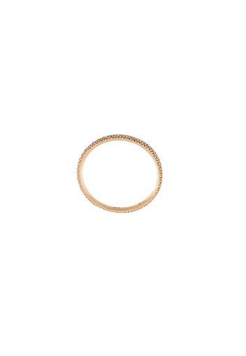 Anita Ko diamond band ring - Metallic