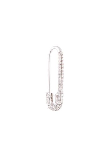 Safety Pin Diamond earring