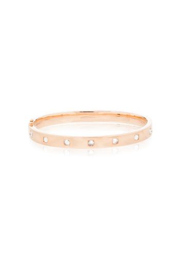 18kt rose gold Oval diamond bracelet