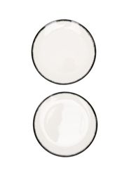 shadow-trim porcelain plate set