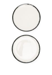 set of two ceramic plates