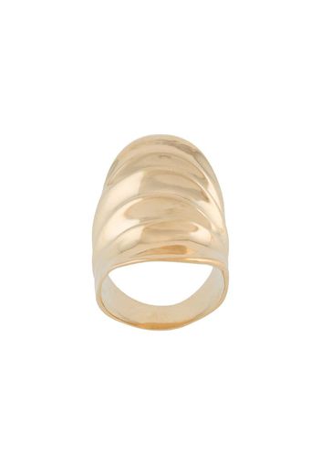 Draped ring