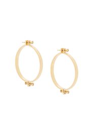 Annelise Michelson medium Alpha earrings - Gold