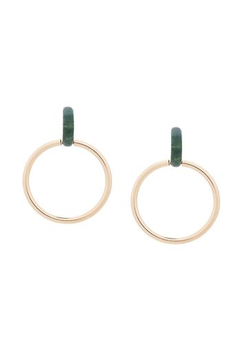 Annika Inez Torus Hoops earrings - Gold