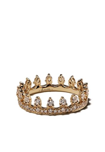 Annoushka 18kt yellow gold Crown diamond ring - 18Ct Yellow Gold