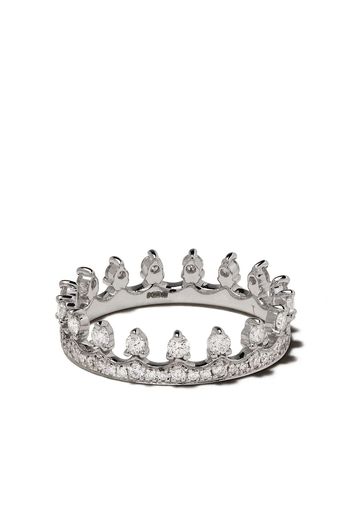 Annoushka 18kt white gold Crown diamond ring - 18Ct White Gold