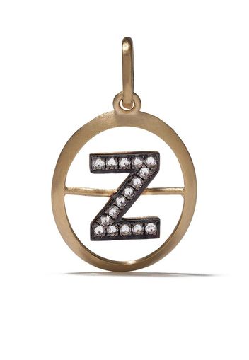 18ct Gold Diamond Initial Z Necklace