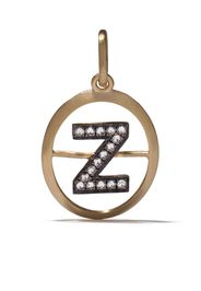 18ct Gold Diamond Initial Z Necklace