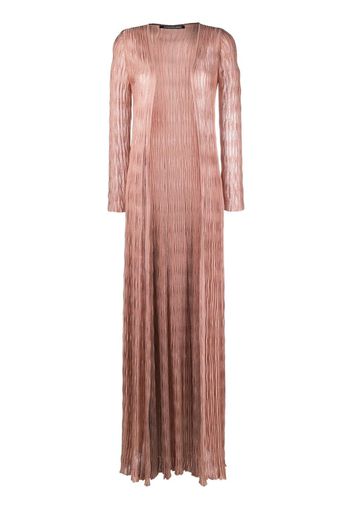 Antonino Valenti ribbed long cardigan - Pink