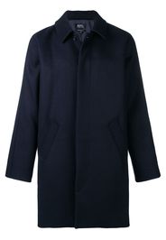 A.P.C. boxy single-breasted coat - Blue