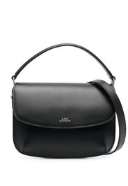 A.P.C. Sarah leather shoulder bag - Black