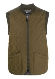 A.P.C. Silas quilted jacket - Green