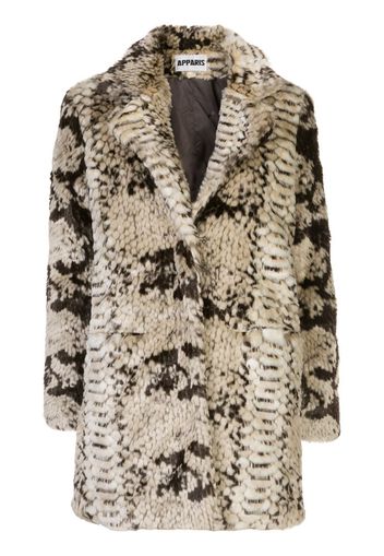 faux fur coat