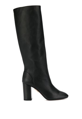 Aquazzura Aqua Boogie 85mm knee-high boots - Black