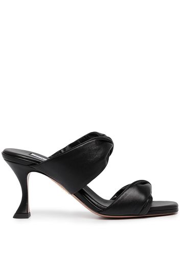 Aquazzura strapped open toe mules - Black