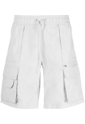 ARTE logo-embroidered cargo shorts - Grey