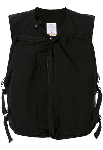 As2ov Shrink camp vest - Black