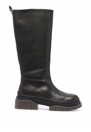 ASH Supremium leather boots - Black