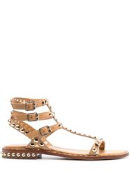 Ash Play stud-embellished leather sandals - Neutrals
