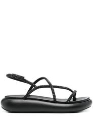 Ash Ash Vera rhinestone-embellished sandals - Black