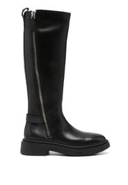 Ash leather boots - Black