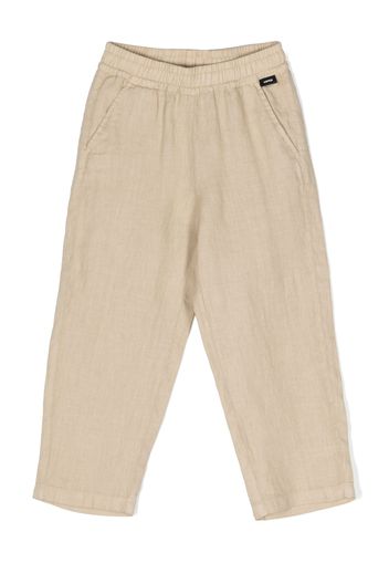 Aspesi Kids elasticated-waistband trousers - Neutrals