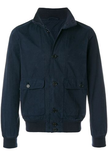 Aspesi buttoned bomber jacket - Blue