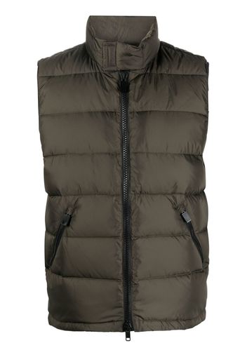 ASPESI feather-down padded gilet - Green