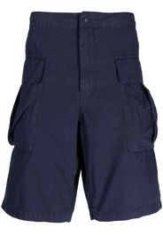 ASPESI cotton cargo shorts - Blue