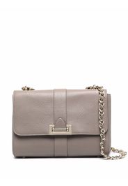 Aspinal Of London Lottie pebbled leather bag - Grey