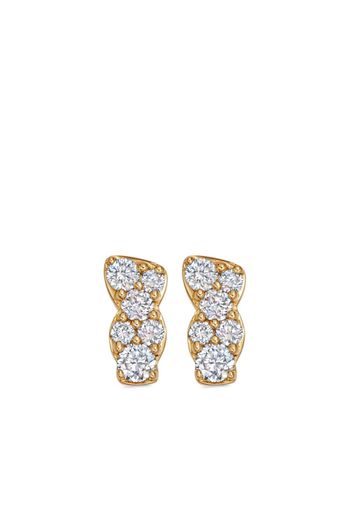 Astley Clarke 14kt yellow gold Asteri diamond stud earrings