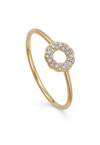 Astley Clarke 14kt yellow gold Asteri diamond ring