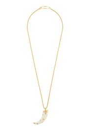 Aurelie Bidermann Caftan Moon pendant necklace - Metallic