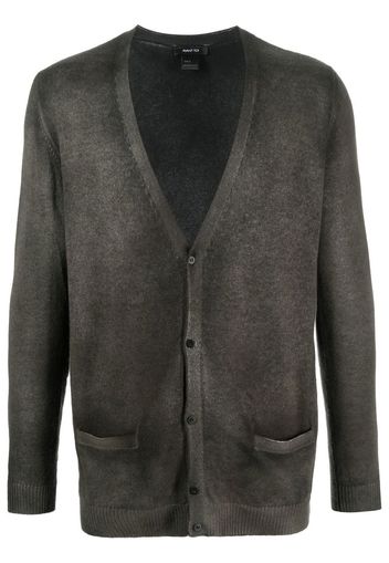 Avant Toi cashmere washed cardigan - Green