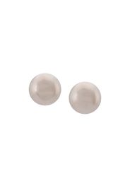 Baggins 18kt white gold round white South Sea pearl studs