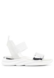 Baldinini silver strap sandals - White