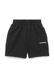 Balenciaga Kids Hand Drawn cotton shorts - Black