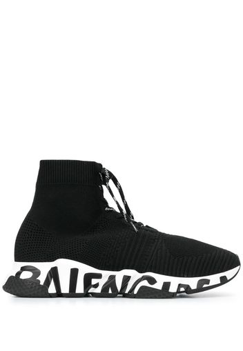 lace-up sock trainers