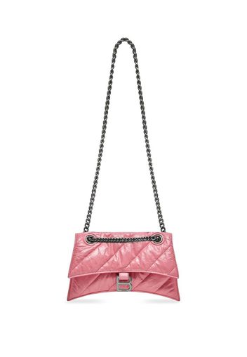 Balenciaga Crush quilted shoulder bag - Pink