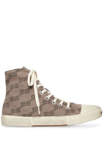 Balenciaga Paris high-top sneakers - Grey